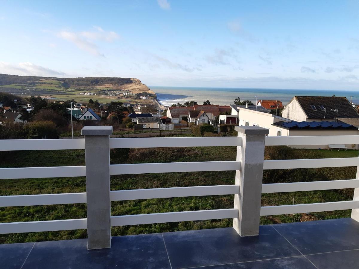 Le Panorama - Vue Mer Criel-sur-Mer Luaran gambar