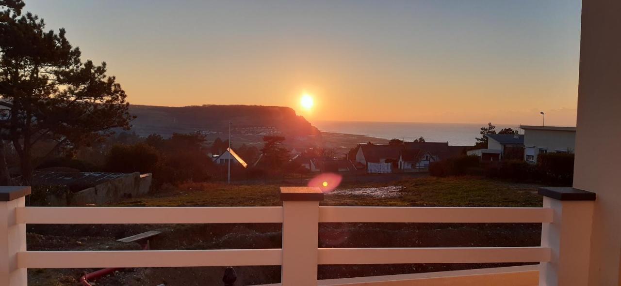 Le Panorama - Vue Mer Criel-sur-Mer Luaran gambar