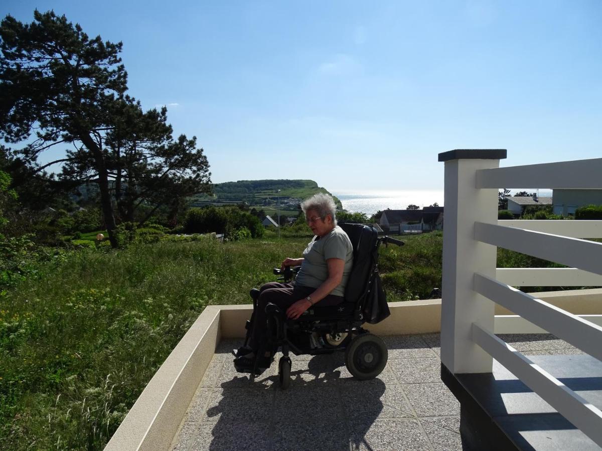 Le Panorama - Vue Mer Criel-sur-Mer Luaran gambar